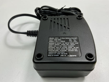 Lincoln 1211 120V 3-hour Battery Charger For Use With Model 1203 Battery Pack