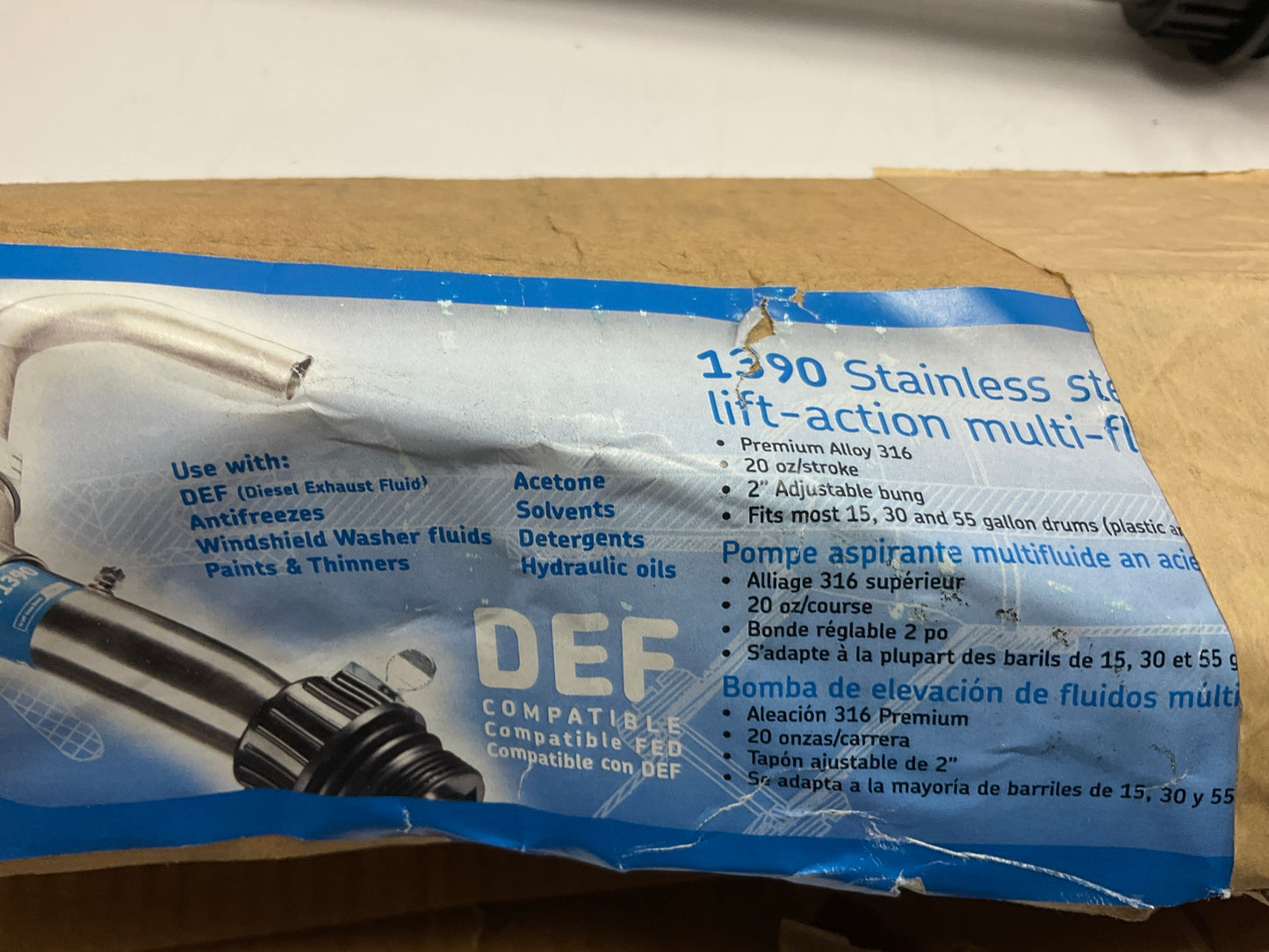 Lincoln 1390 Lift Action Self Priming Transfer Fluid Pump For 15 16 30 50 Drums