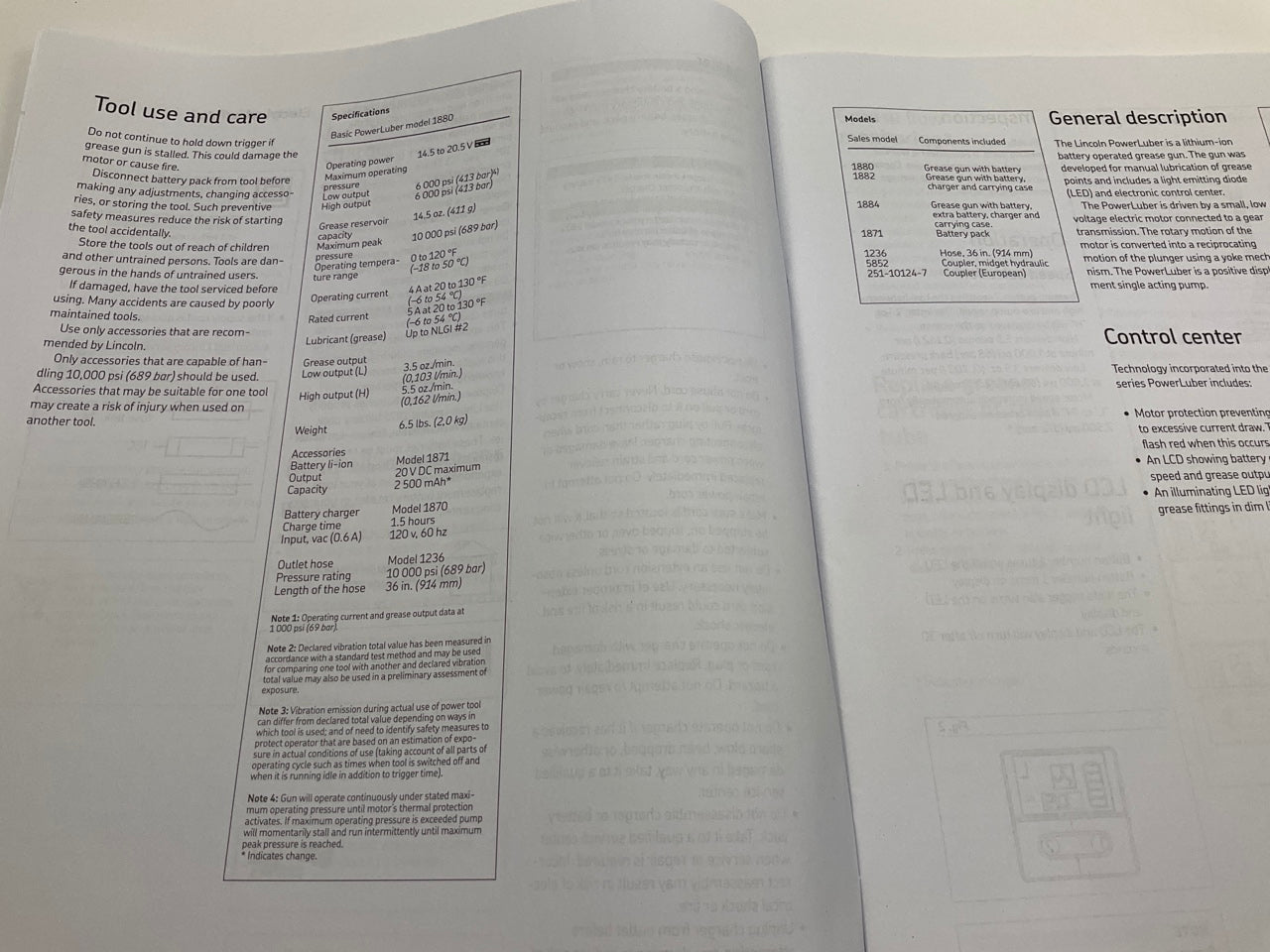 Lincoln 1884 Lithium-Ion PowerLuber 20-Volt Battery-Operated Cordless Grease Gun
