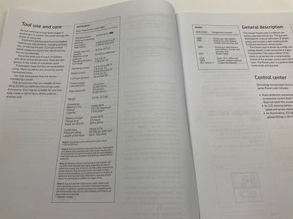 Lincoln 1884 Lithium-Ion PowerLuber 20-Volt Battery-Operated Cordless Grease Gun
