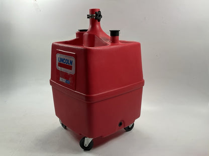 Lincoln Industrial 3518 Portable Waste Oil Catch Drain Tank, Plastic, 18 Galons