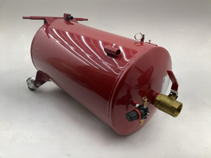 INCOMPLETE - Lincoln 3601 18 Gallon Pressurized Fluid Drain Evacuation Tank