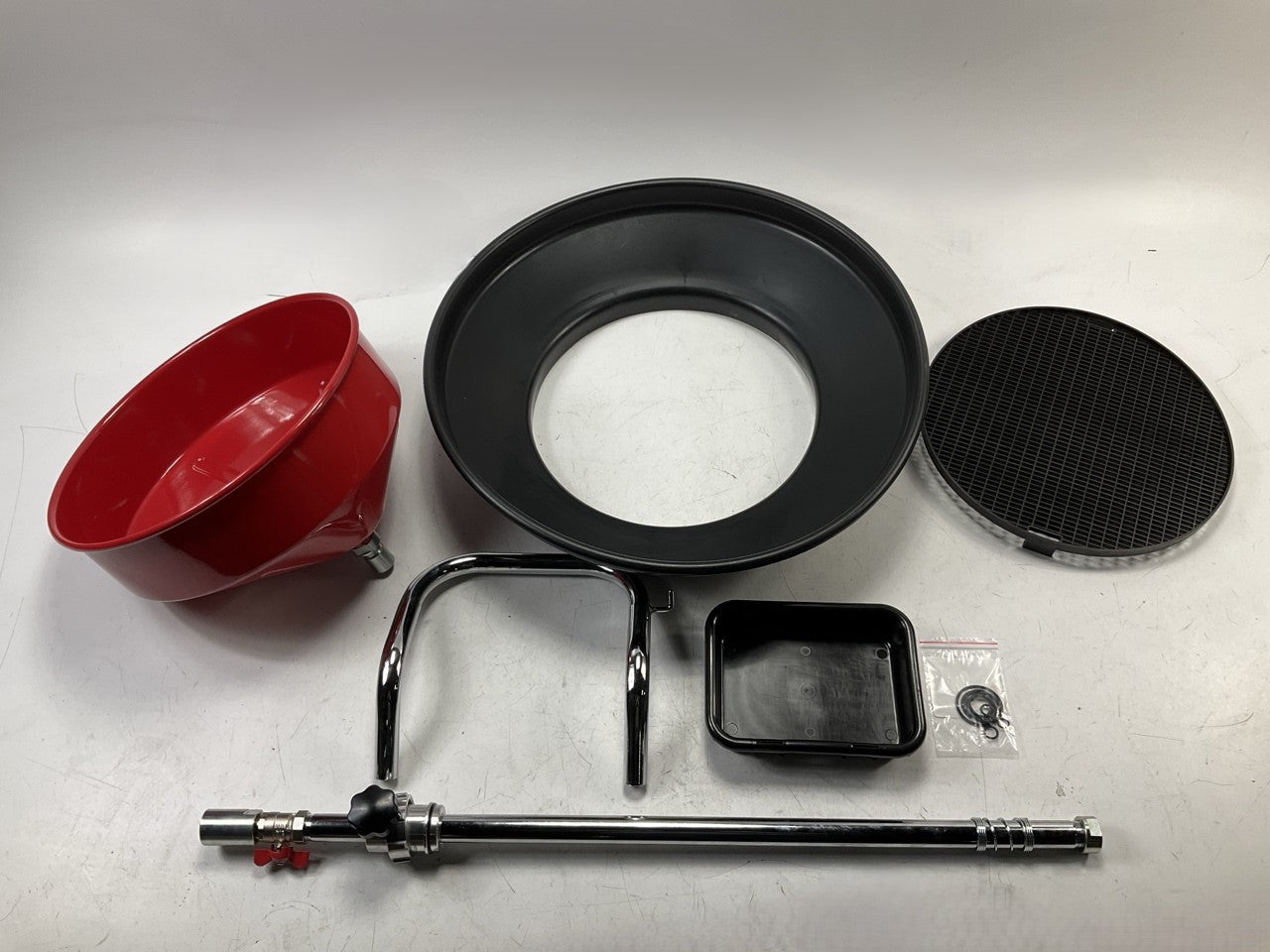 Lincoln 3635 Pneumatic 25 Gallon Pressurized Waste Fluid Drain & Evacuation Tank