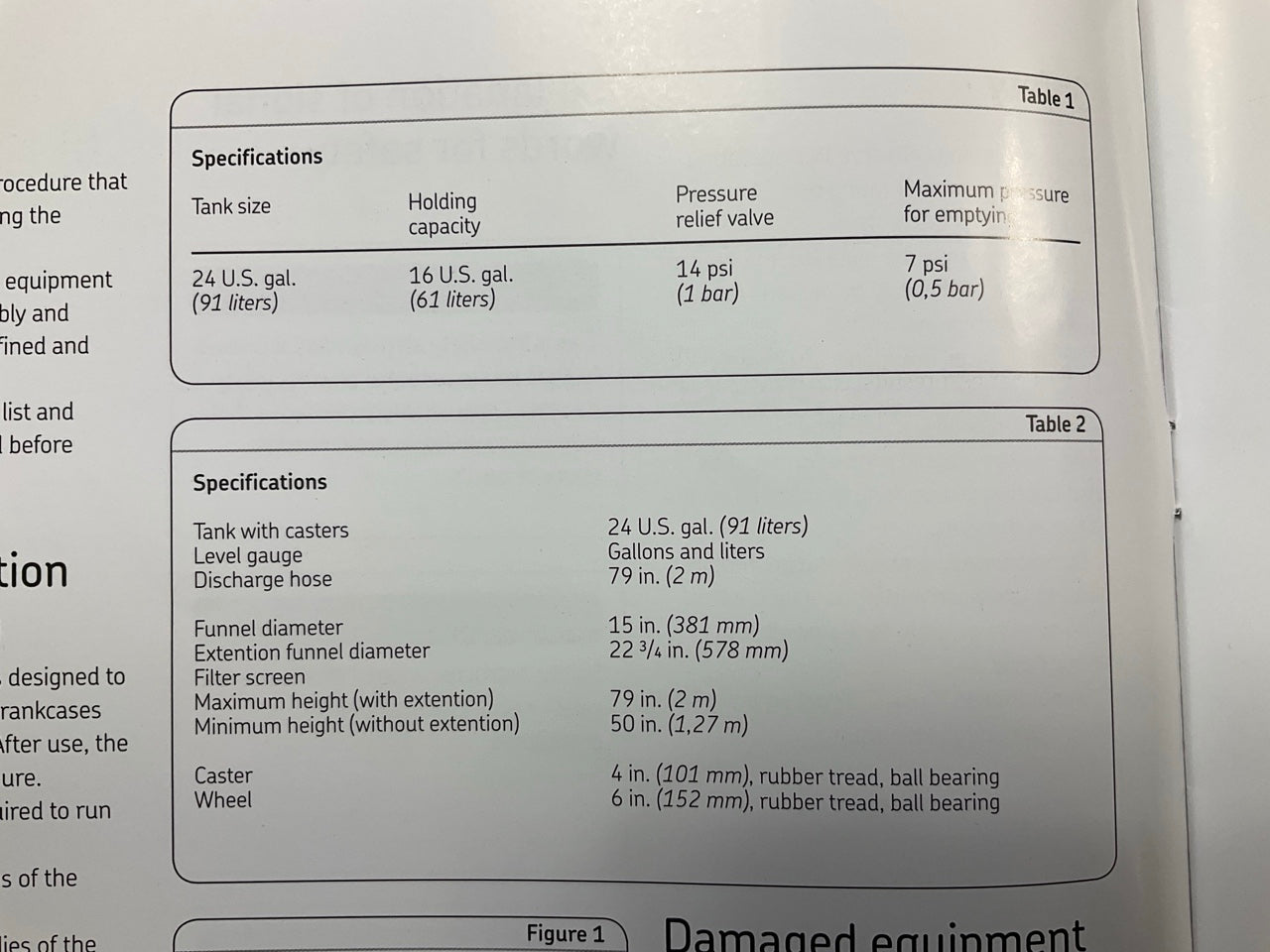 Lincoln 3635 Pneumatic 25 Gallon Pressurized Waste Fluid Drain & Evacuation Tank