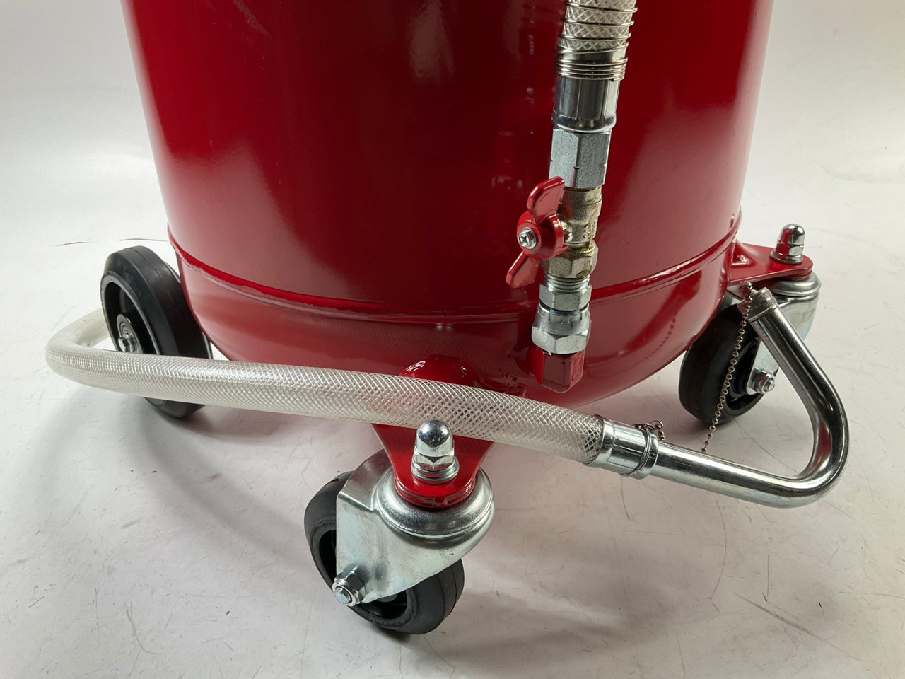 Lincoln 3635 Pneumatic 25 Gallon Pressurized Waste Fluid Drain & Evacuation Tank