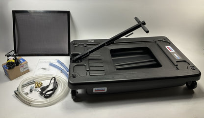 Lincoln 3669 17 Gallon Low Profile Truck Oil Drain, 120V Fluid Evacuation Pump