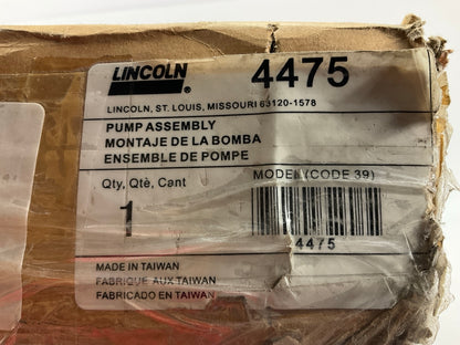 Lincoln Industrial 4475 Single Action Air Operated Fluid Pump, 150 PSI Max