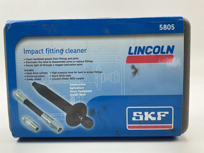 Lincoln 5805 Impact Fitting Cleaner Kit - Clears Hardened Grease From Fittings