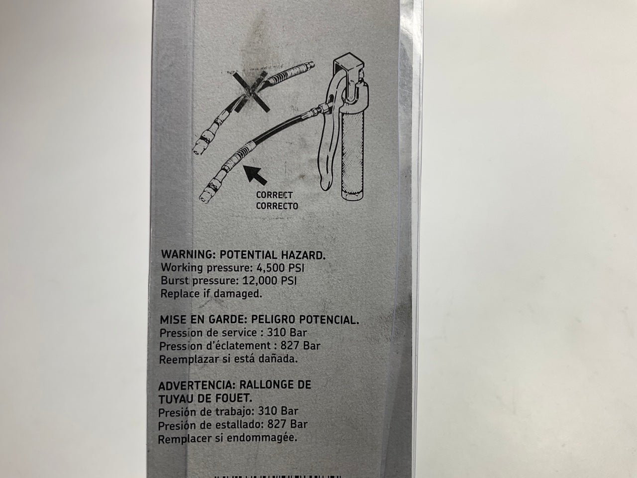Lincoln Lubrication 5818 18'' Extension For Manual & Air Grease Guns