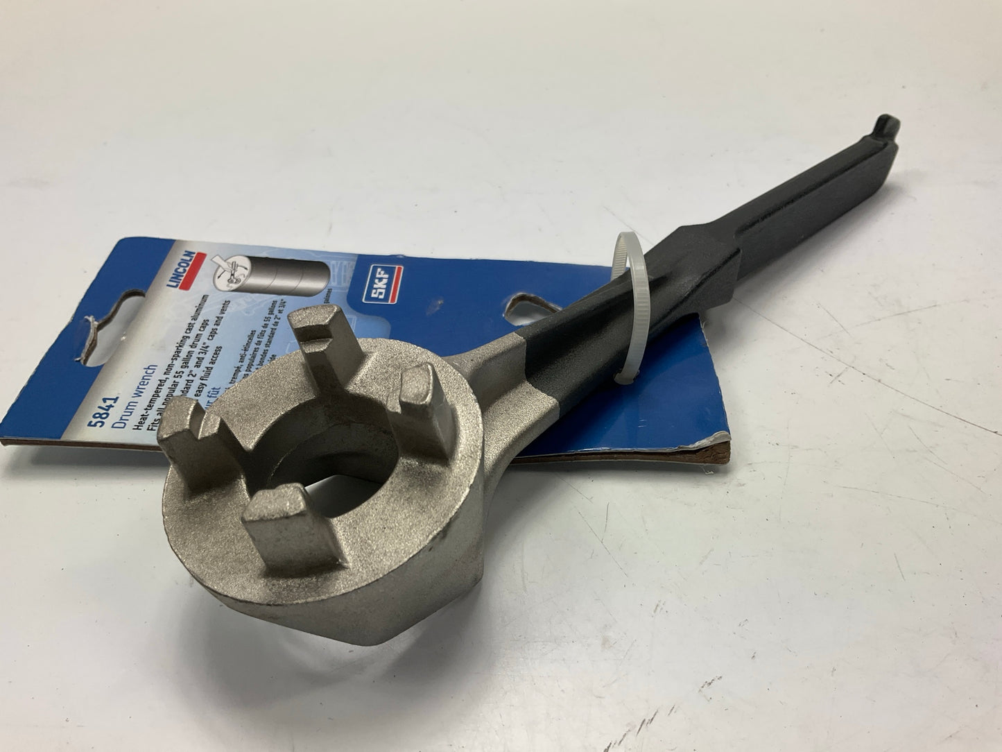 Lincoln 5841 Non-Sparking Aluminum Drum ''Bung'' Wrench For 55 Gallon Drum Caps