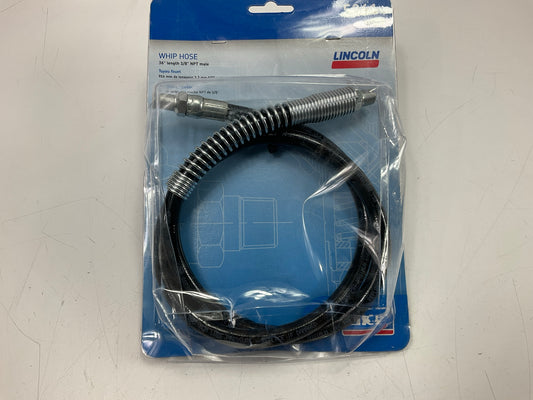 Lincoln 5861 36'' Air & Manual Grease Gun Whip Hose Extension 1/8'' NPT