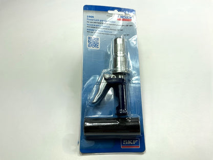 Lincoln 5900 PowerLock Lever Action Grease Coupler With Quick Connect Fitting