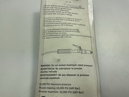 Lincoln 5900 PowerLock Lever Action Grease Coupler With Quick Connect Fitting
