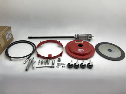 Lincoln 6917 Portable Grease Pump Kit Air Operated 120 Lb 16 Gallon Drum 50:1