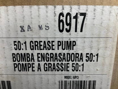 Lincoln 6917 Portable Grease Pump Kit Air Operated 120 Lb 16 Gallon Drum 50:1