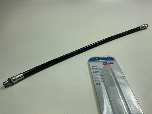 Lincoln 71518 Grease Gun 18'' Whip Hose Extension