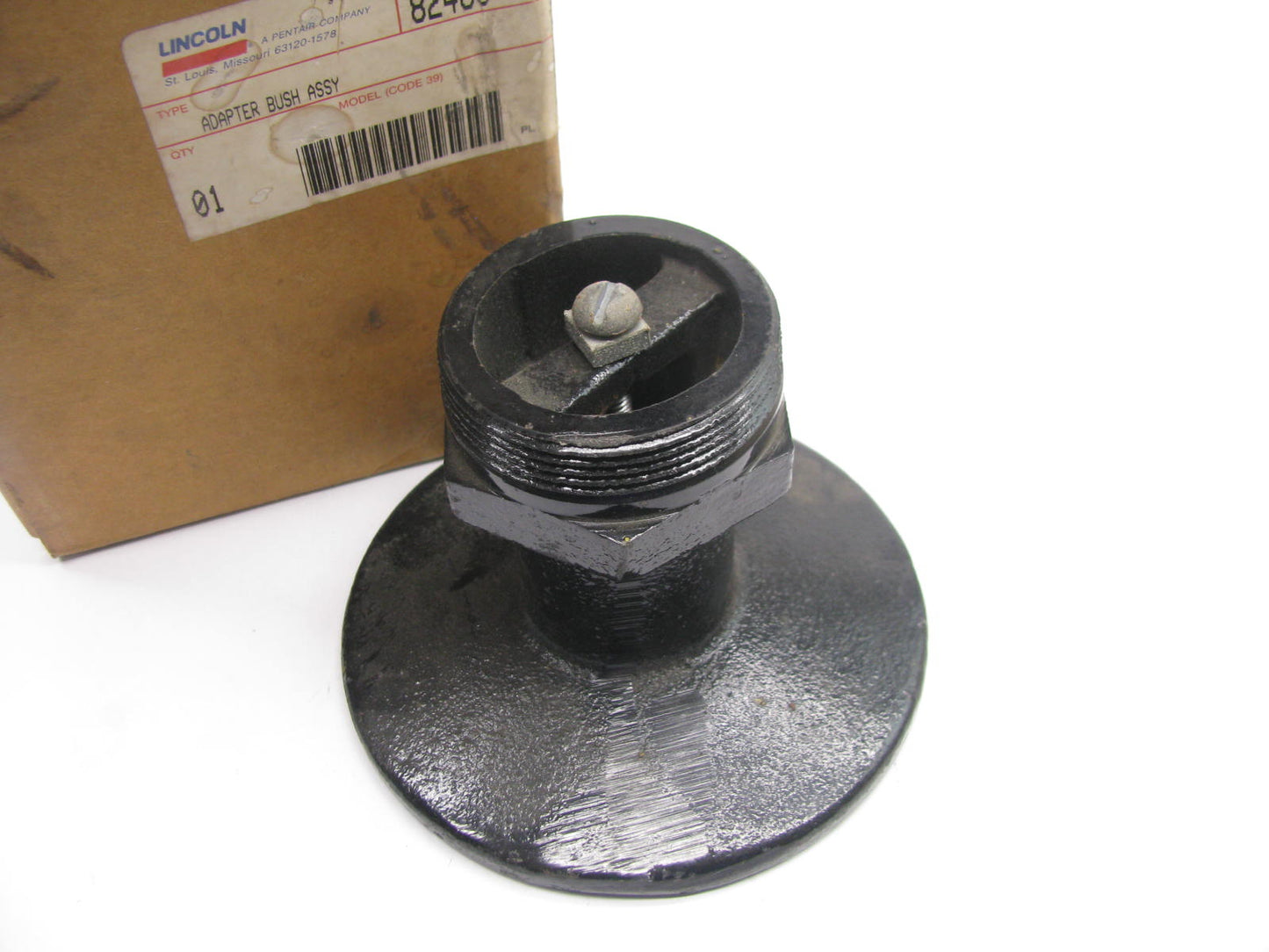 Lincoln 82460 55 Gallon Drum / Oil Tank Stand Drain Bowl Adapter Bushing 2''