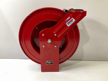 Lincoln 83753 Value Series Air & Water 50' X 1/4'' Retractable Hose Reel, 300 PSI