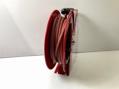 Lincoln 83753 Value Series Air & Water 50' X 1/4'' Retractable Hose Reel, 300 PSI