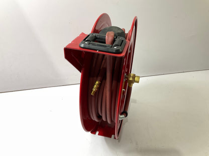 Lincoln 83753 Value Series Air & Water 50' X 1/4'' Retractable Hose Reel, 300 PSI