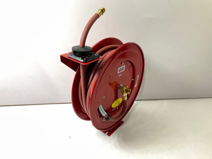 Lincoln 83754 Value Series Air & Water 50' X 1/2'' Retractable Hose Reel