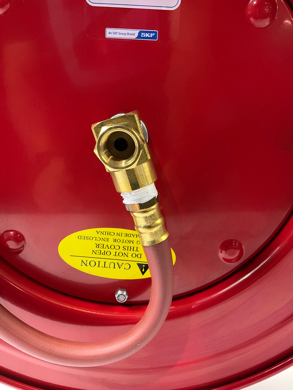 Lincoln 83754 Value Series Air & Water 50' X 1/2'' Retractable Hose Reel