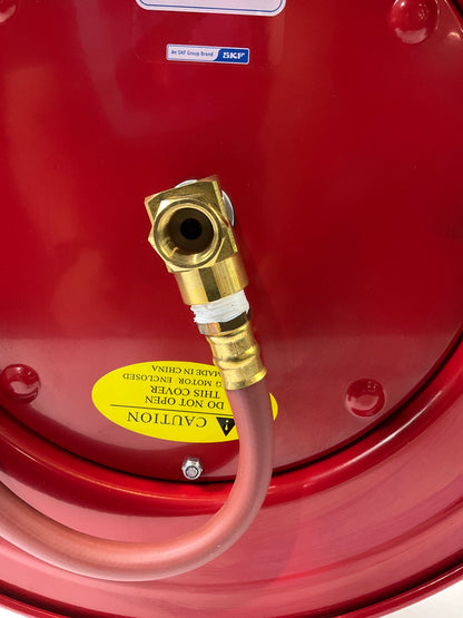 Lincoln 83754 Value Series Air & Water 50' X 1/2'' Retractable Hose Reel