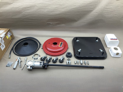 Lincoln 917 High Pressure 50:1 Pneumatic Air Operated Grease Pump 120 Lb Drums