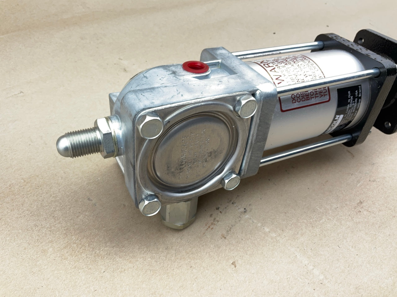 Lincoln 917 High Pressure 50:1 Pneumatic Air Operated Grease Pump 120 Lb Drums