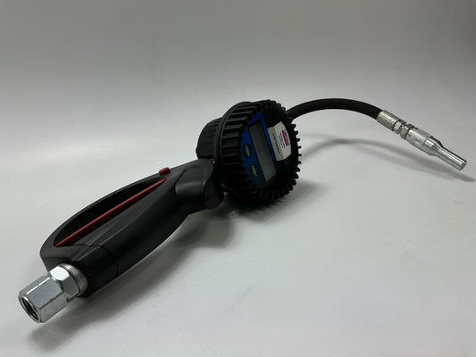 Lincoln Industrial 982 Electronic Meter Flex Assembly, Automatic Non-drip Nozzle