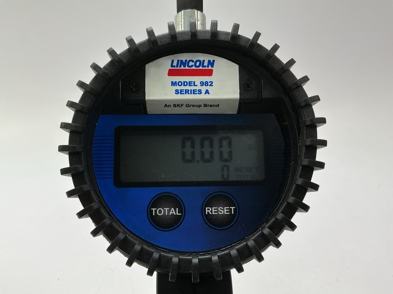 Lincoln Industrial 982 Electronic Meter Flex Assembly, Automatic Non-drip Nozzle