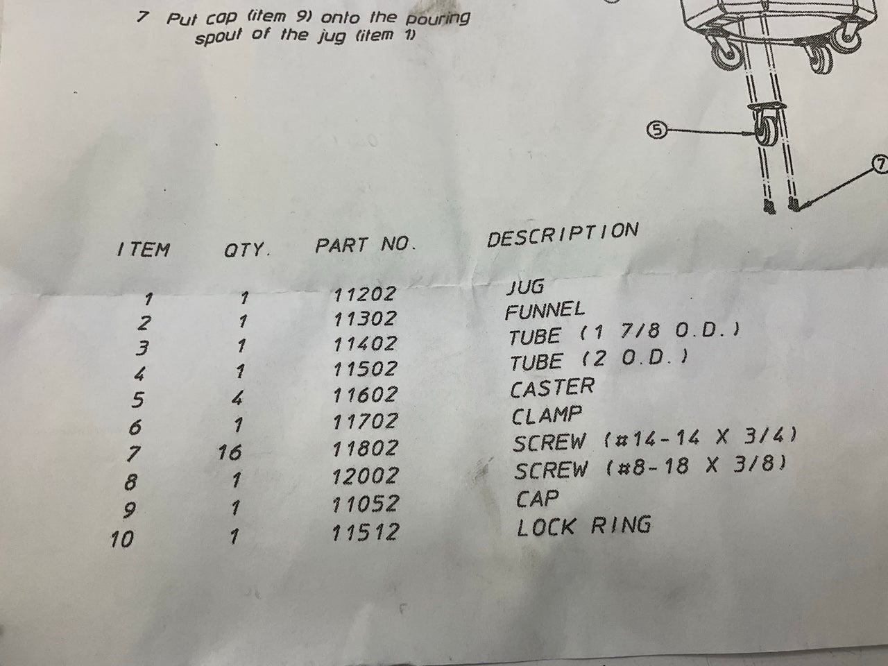 Lisle 11102 8 Gallon Oil Lift Drain Pan - Quick Release Height Adjustment