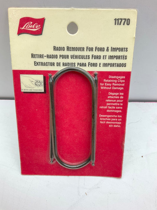 Lisle Tool 11770 Radio Remover Removal Tool For Ford And Imports