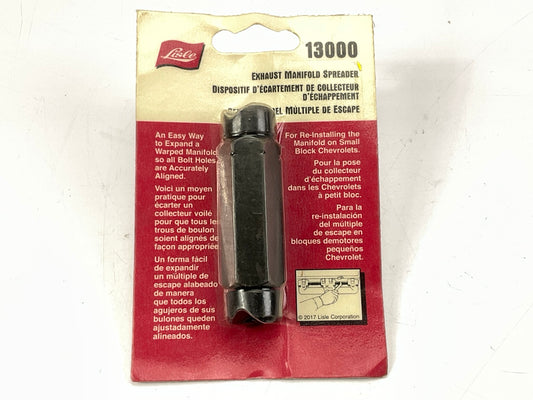 Lisle 13000 Exhaust Manifold Header Spreader Tool For Small Block Chevy SBC V8