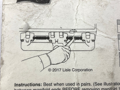 Lisle 13000 Exhaust Manifold Header Spreader Tool For Small Block Chevy SBC V8