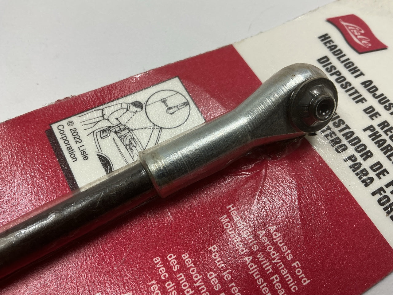 LISLE 14540 Headlight Adjusting Ratchet Wrench Ford 4mm Hex Adjustable Wrench