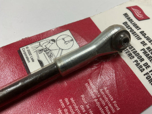 LISLE 14540 Headlight Adjusting Ratchet Wrench Ford 4mm Hex Adjustable Wrench