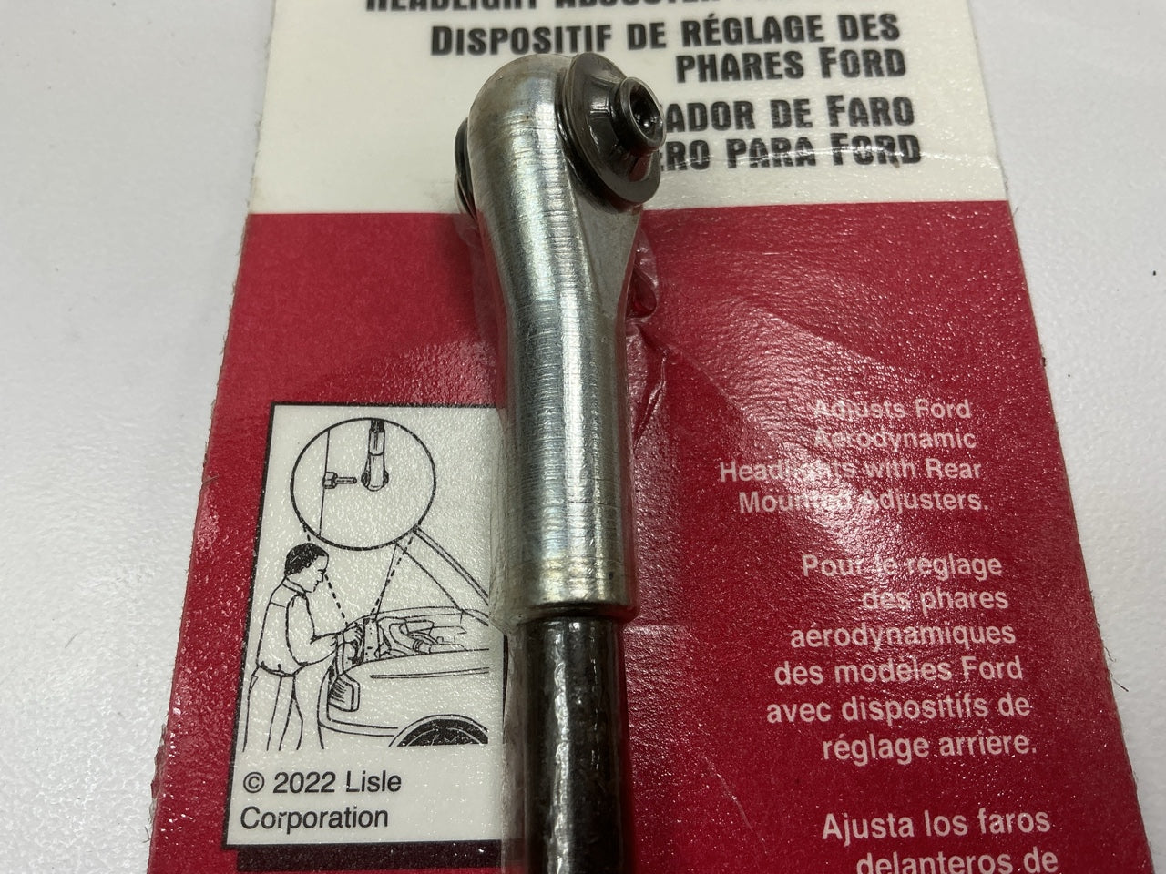 LISLE 14540 Headlight Adjusting Ratchet Wrench Ford 4mm Hex Adjustable Wrench