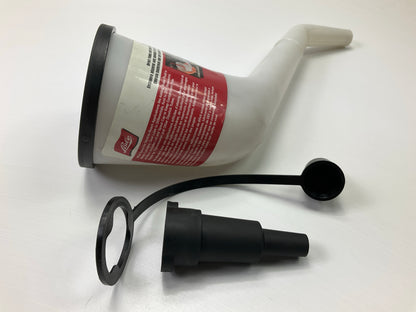 Lisle 18232 Offset Funnel With Spout Cap And Lid - Made In USA