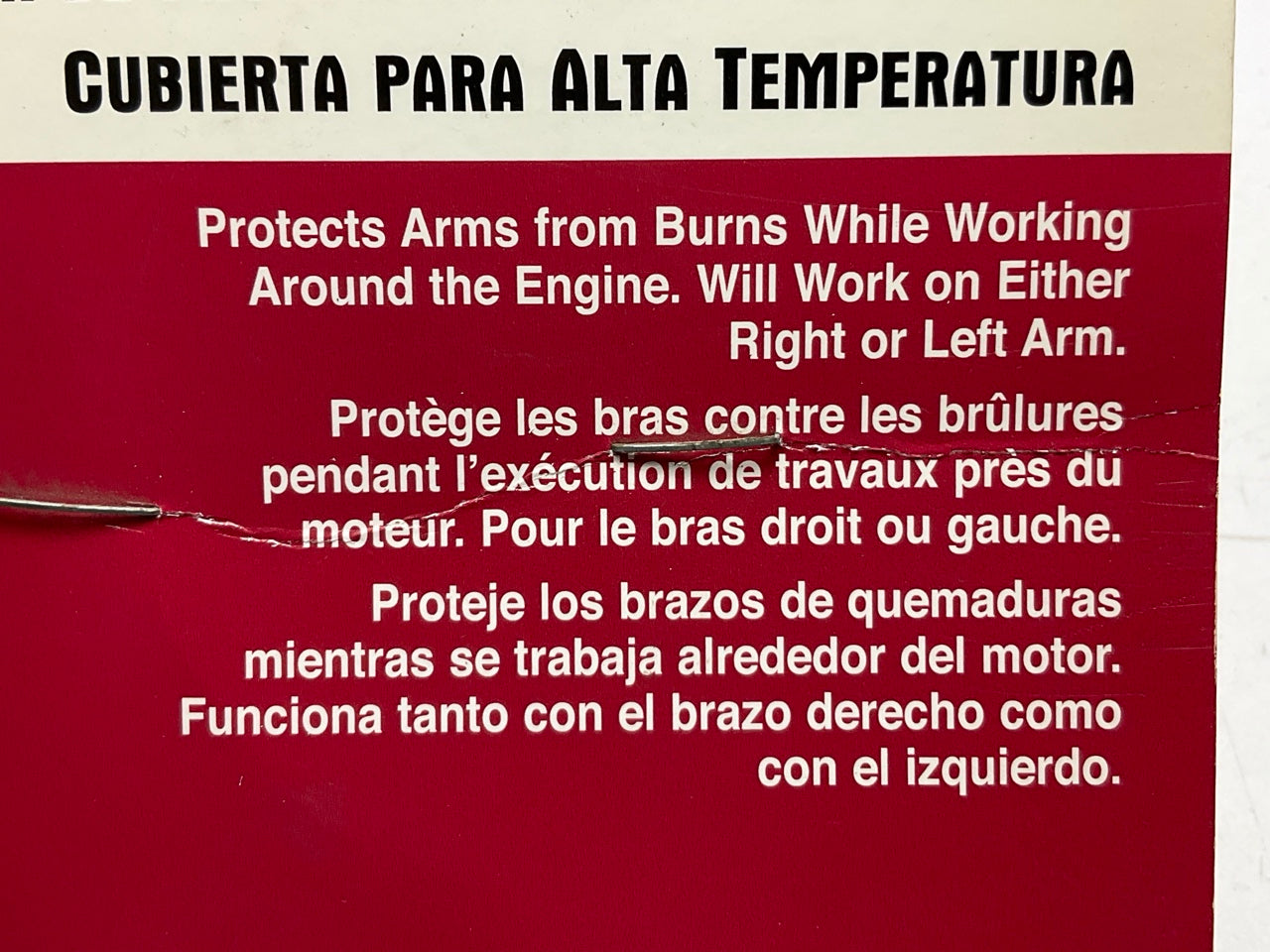 Lisle Tool 18700 Hot Sleeve Arm Burn Protection Arm Cover For Mechanics, Black