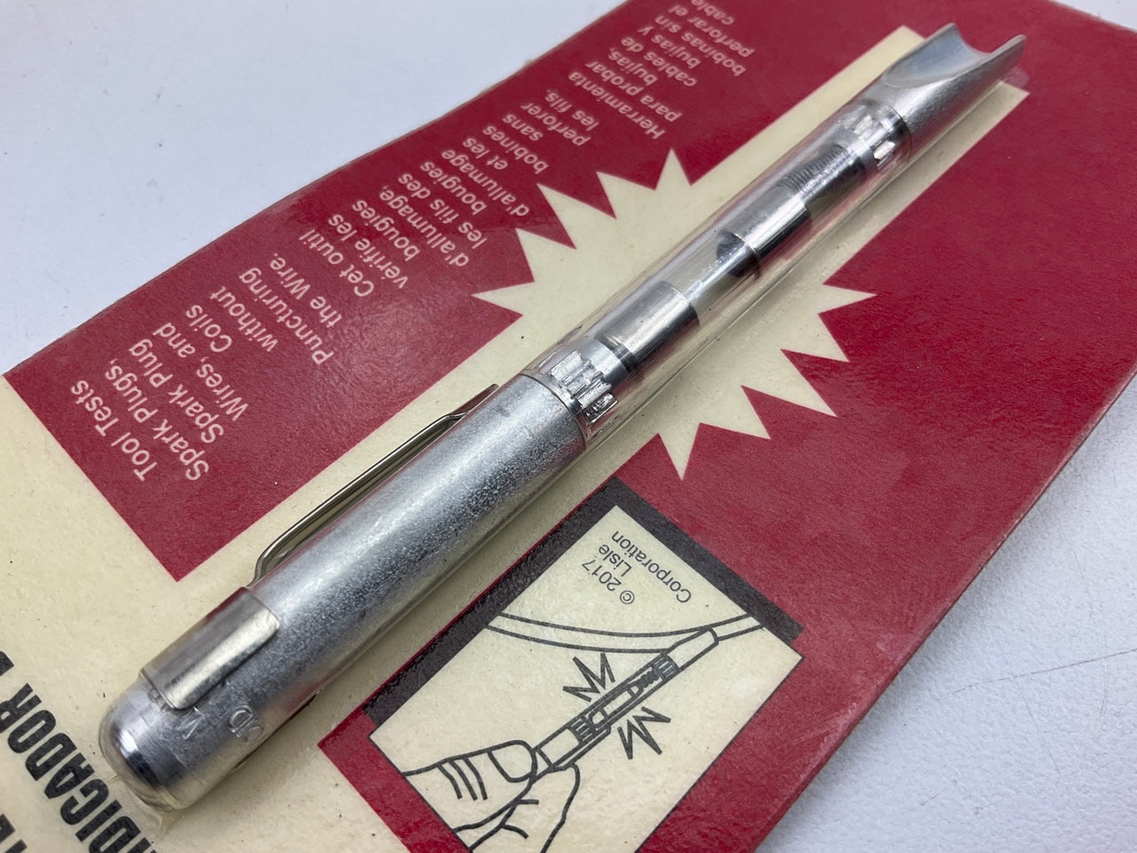 Lisle 19380 Spark Indicator Tool For Testing Spark Plugs, Wires, And Coils