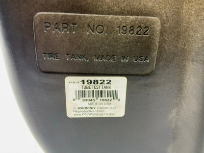 LISLE 19822 Tire / Tube Pressure Test Tank Leak Finder Tank 31'' X 12'' X 12''
