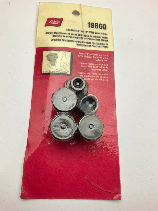 Lisle 19860 Tire Deflator Tool Set For TPMS Valve Stems Type 2
