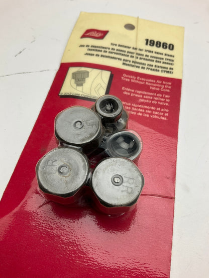 Lisle 19860 Tire Deflator Tool Set For TPMS Valve Stems
