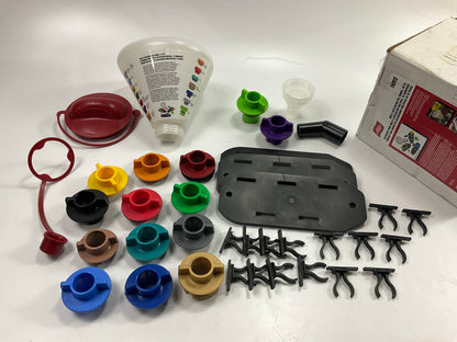 Lisle 19912 Multi-Application Oil Funnel Set, 14 Pc.