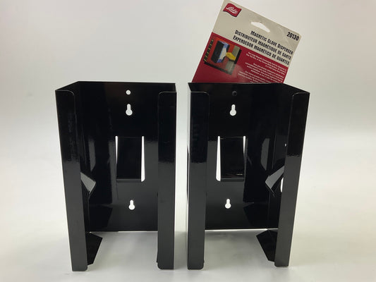 (2) Lisle 20130 Magnetic Glove Dispenser For Shop Mechanics / Repair Technician