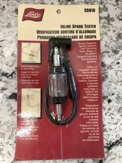 Lisle 20610 Inline Spark Ignition Tester Tool