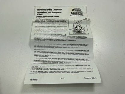 Lisle 21000 3-1/2'' To 7'' Diesel Piston Ring Compressor Tool