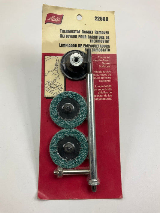 Lisle 22500 Thermostat Gasket Remover Tool, Cleans Hard To Reach Gasket Surfaces