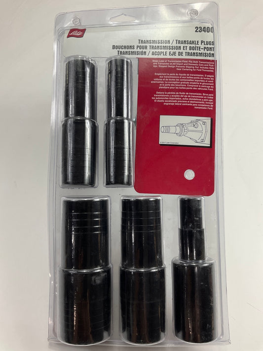 Lisle 23400 5-piece Transmission Transaxle Service Plugs, 1'' To 2.180''